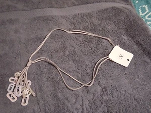 Collar Christopher and Banks imitación gamuza racimo con cordón 30" - Imagen 1 de 7