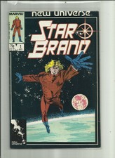 Star Brand . # 1  .New Universe .(1986) Marvel Comics.