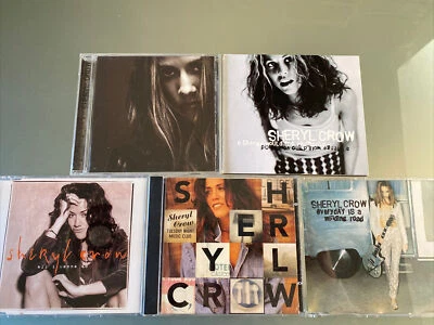 Sheryl Crow 5 CD LOT: SEALED Self Titled, IMPORTS All I Wanna Do Winding Road VG Foto 1 de 4