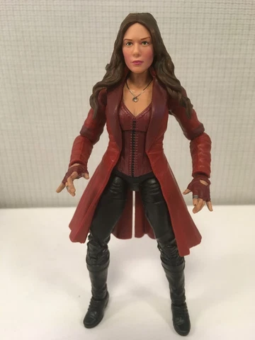 Marvel Legends MCU WANDA MAXIMOFF CIVIL WAR 6" Action Figure HASBRO LOOSE Cover