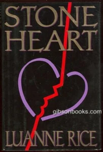 Stone Heart Luanne Rice 1990 First Edition Dust Jacket Romance Suspense Novel - Imagen 1 de 1