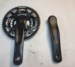 guarnitura Fsa Tripla Ck-725-1a 48-36-26 170 mm bici Mtb City Bike Nera - Foto 1 di 7