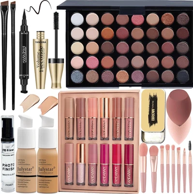 Make-Up Sets,All in One Make up Set for Women,Makeup Kit Includes 40 Colors Eyes - Image 1 of 4