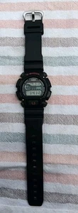 Casio G-Shock DW-9052 Black Digital Sports Chronograph Watch Very Nice - Picture 1 of 8