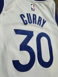 Nike Stephen Curry Golden State Warriors Assoc Edition White Jersey Sz 40 S NWT - Picture 1 of 11
