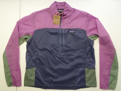NWT Patagonia Women M Houdini Stash 1/2 Zip Packable Current Lightweight 23435 - Image 1 of 4