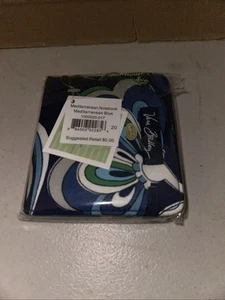 Vera Bradley Mediterranean Blue Small Notebook. New Sealed 4” x 4” NIP - Bild 1 von 2