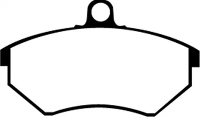 EBC Yellowstuff Front Brake Pads for Volkswagen 89-93 Corrado 1.8 Supercharged — 第 1/4 张图片