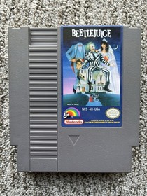 Beetlejuice (Nintendo Entertainment System, 1991) NES Tested Works Well