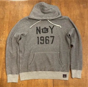 Polo Ralph Lauren NY RL 1967 Hoodie Sweatshirt Large - Picture 1 of 10