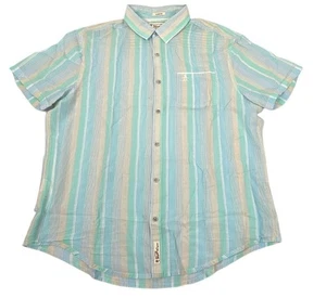 Original Penguin Multicolor Stripe Button Down Casual Shirt. Men's - Size L - Picture 1 of 6