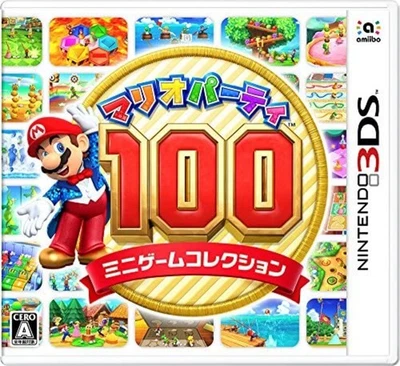 Mario Party 100 mini game collection Nintendo 3DS F/S w/Tracking# New from Japan - Image 1 of 4