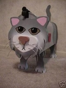 NEW Gray Cat Mailbox Kitten - Picture 1 of 3