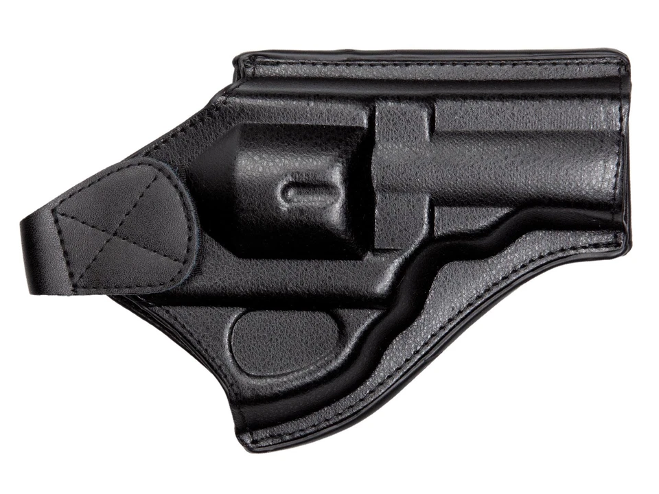 ASG Strike Systems Leather Belt Holster Dan Wesson Revolver 715 4" & 2.5" Black - Image 1 of 1
