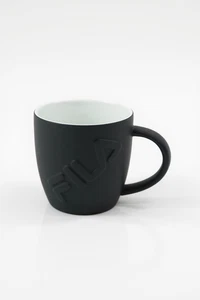 Fila geprägte schwarze Tasse matt Stärke, Sammlerwahl, Geschenk für Sie / Ihn - Bild 1 von 9