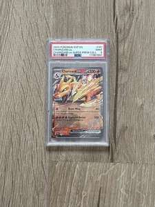 2024 Pokemon SVP En Charizard Ex Super Prem Coll #161 Charizard Ex PSA 9 MINT - Bild 1 von 2