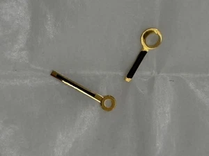 Bulova Accutron Watch 2300 Pair Hands - Hour Minute #142-143 - G/BLK.FIL 13 - Picture 1 of 2