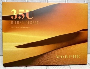 Palette de fards à paupières Morphe 35U doré désert art 35 couleurs brillantes bronzées - Photo 1/5