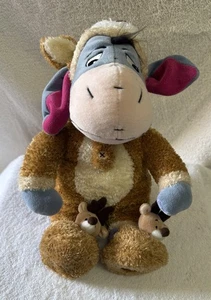 Eeyore Plüsch Rentier Winnie Puuh Disney Store exklusiver Plüsch Weihnachten 13 Zoll - Bild 1 von 2