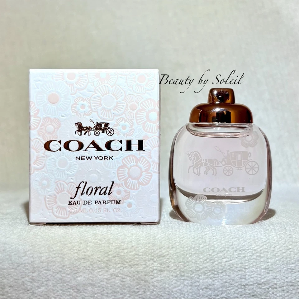 Coach Floral Eau de Parfum EDP MINI Splash Dabber .15oz, 4.5ml Nuevo En Caja Foto 1 de 1