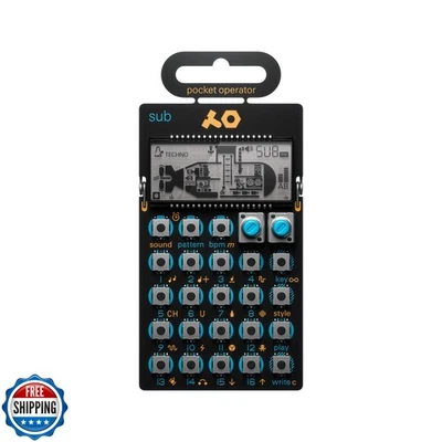 teenage engineering Pocket Operator PO-14 Sub Bass Synthesizer and Sequencer - Image 1 of 4