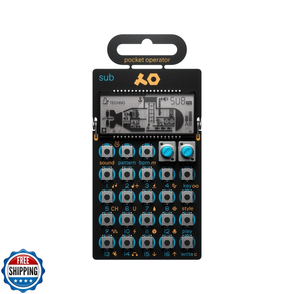 teenage engineering Pocket Operator PO-14 Sub Bass Synthesizer and Sequencer - Image 1 of 4