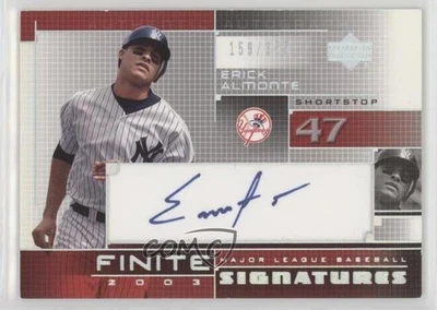 2003 Upper Deck Finite Finite Signatures /355 Erick Almonte #FS-EA Auto - Image 1 of 2