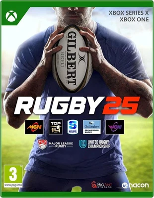 Rugby 25 Microsoft XBox One Series X Game - Image 1 of 3