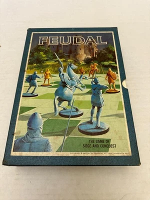 Juego de mesa Feudal The Game Of Siege and Conquest 1967 3M Foto 1 de 4