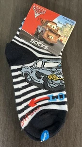 kids Disney Pixar Cars Socks Size 4-6, Shoe Size 7-10 - Picture 1 of 2