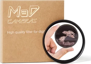 Infrared IR Camera Filter R72 720nm R85 850nm R95 950nm 49 52 58 62 67 72 77 mm - Picture 1 of 11
