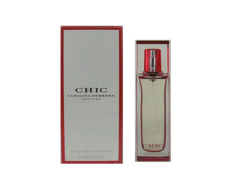 Chic Carolina Herrera Perfume Mujer 1.0oz/30 ml Eau de Parfum Spray DE COLECCIÓN NUEVO EN CAJA Foto 1 de 1