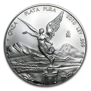 2010 Mexico 1 oz Silver Libertad BU - Picture 1 of 2