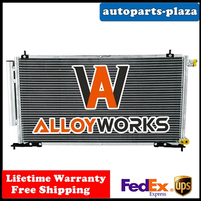 AC Condenser For 2002-06 Honda CR-V / 2006-2011 Honda Element 2.4L L4 ALLOYWORKS - Image 1 of 4