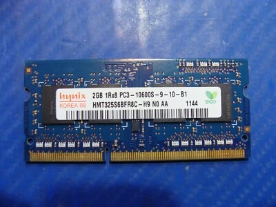 Macbook Pro A1278 MD313LL/A Late 2011 13" 2GB 1Rx8 Memory RAM HMT325S6BFR8C-H9 - Image 1 of 2