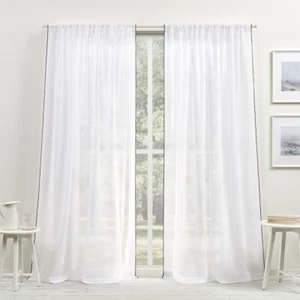 Ralph Lauren Panel Cortina Ventana Alexia 54x84 "Barra Bolsillo 4 Cortina - Imagen 1 de 7
