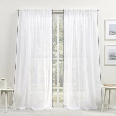 Ralph Lauren Panel Cortina Ventana Alexia 54x84 "Barra Bolsillo 4 Cortina Foto 1 de 4