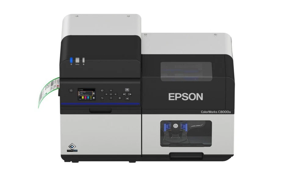 Epson ColorWorks CW-C8000 высокоскоростной 4-дюймовый цветной струйный принтер для этикеток (глянцевый) - Изображение 1 из 1