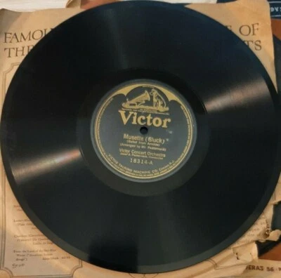 PBs Victor Concert Orchestra ‎– Musette / Chanson Triste  Shellac, 10", 78 RPM  - Image 1 of 3