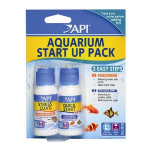 API Aquarium Start Up Pack - Stress Coat 30ml & Quick Start 30ml (84E) - Picture 1 of 3