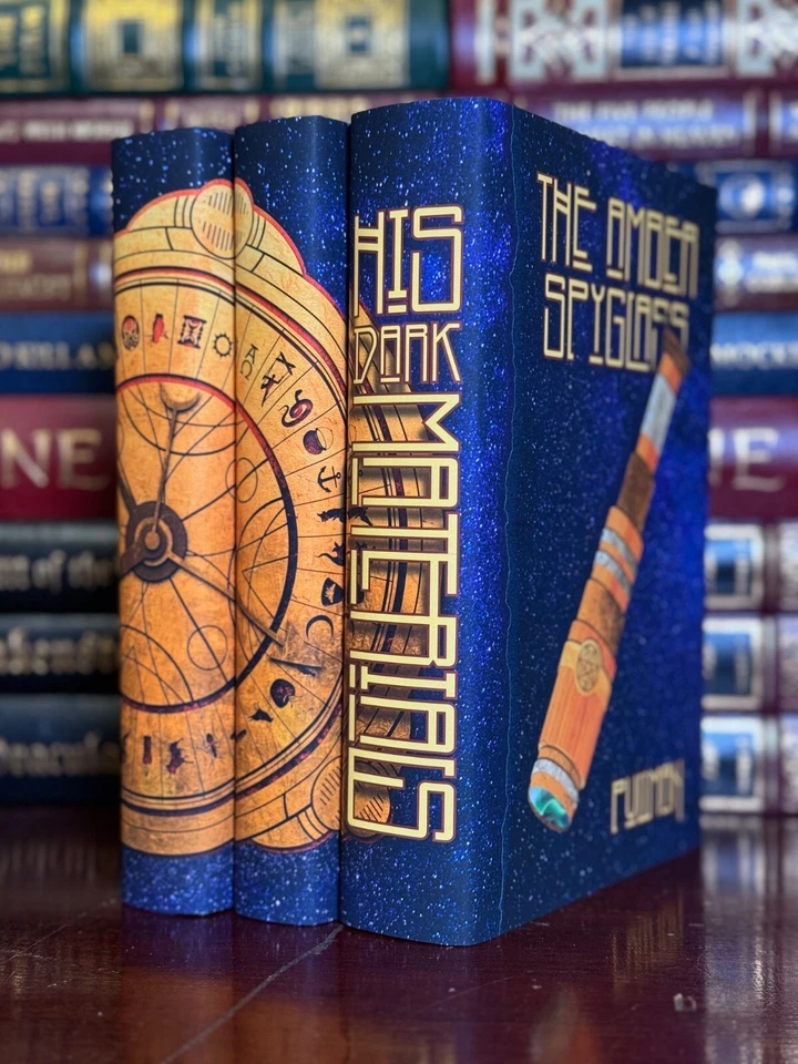 His Dark Materials Trilogy by Philip Pullman Custom Gift Set Brand New Hardbacks - Image 1 of 4