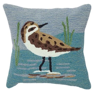 SANDPIPER INDOOR OUTDOOR TEXTURED THROW PILLOW - 18" SQUARE - Picture 1 of 1