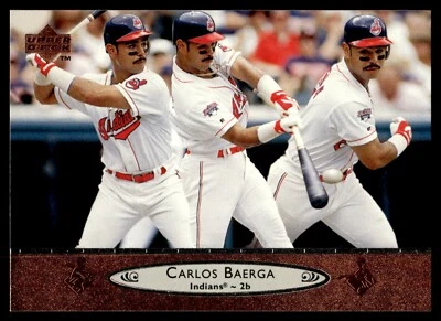 1996 Upper Deck #53 Carlos Baerga Cleveland Indians - Image 1 of 2
