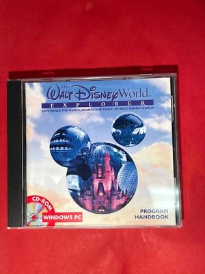 Walt Disney World Explorer 25th Anniversary Windows Cd Rom Sealed 1998 - Image 1 of 4
