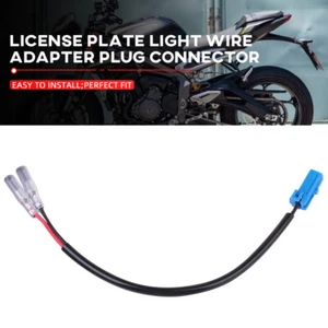 License Plate Light Wire Adapter Plug Connector For Street Triple 765R/S/RS 660S - Picture 1 of 12