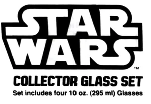 Star Wars Vandor Collector Set Complete 4 Drinking Glasses Fan Club Vandor 2010 - Picture 1 of 24