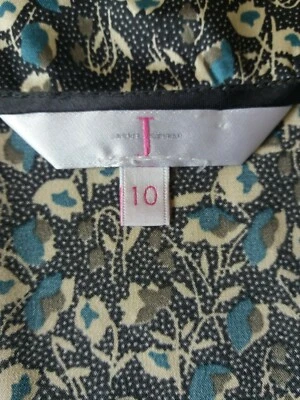 Jasper Conran Designer Size 10 Blouse Top Tie Back Satin Material All Seasons  - Image 1 of 4