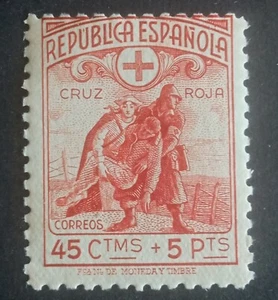 SELLOS ESPAÑA MNH 1938 CRUZ ROJA ESPAÑOLA - Imagen 1 de 2
