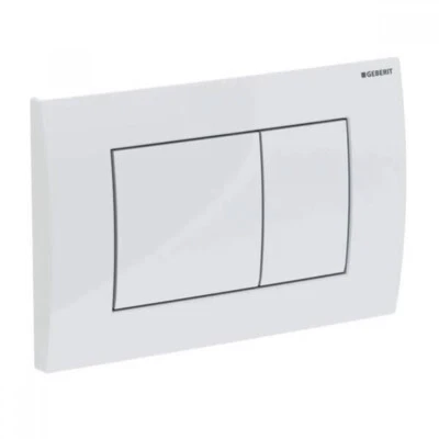 Geberit delta 30 115.137.11.1 para 2 cantidades placa de descarga doble blanco Foto 1 de 4
