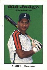 1995 Signature Rookies Old Judge #1 Bob Abreu